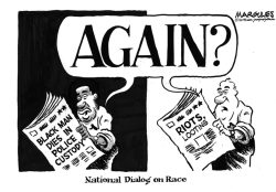NATIONAL DIALOG ON RACE by Jimmy Margulies