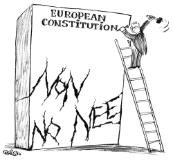 EUROPEAN CONSTITUTION - BW by Christo Komarnitski
