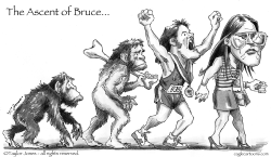 THE ASCENT OF BRUCE by Taylor Jones