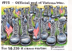 VIETNAM WAR ANNIVERSARY by Dave Granlund