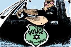 POLICE by Milt Priggee
