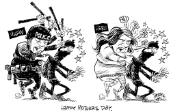 BALTIMORE MOTHERS DAY by Daryl Cagle