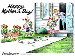 MOTHER'S DAY FLOWERS by Dave Granlund