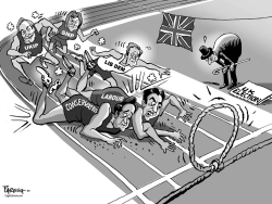 BRITAIN’S  ELECTION 2015 by Paresh Nath