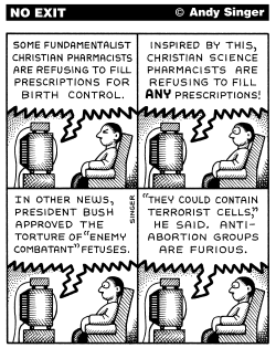 FUNDAMENTALIST CHRISTIAN PHARMACISTS by Andy Singer