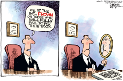 IRS WORKERS  by Rick McKee
