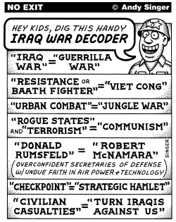 IRAQ WAR DECODER by Andy Singer