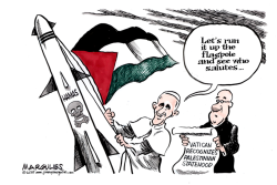 VATICAN RECOGNIZES PALESTINIAN STATE  by Jimmy Margulies