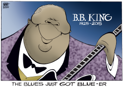 BB KING,  by Randy Bish
