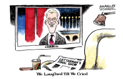 LETTERMAN RETIRES  by Jimmy Margulies