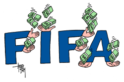 FIFA CORRUPTION by Arend Van Dam