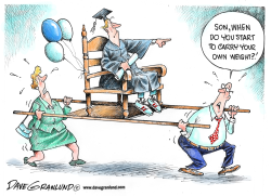 GRADS AND PARENTS by Dave Granlund