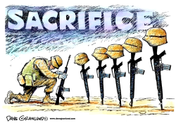 MEMORIAL DAY AND ULTIMATE SACRIFICE by Dave Granlund