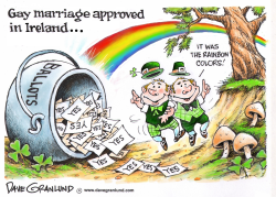 IRELAND GAY MARRIAGE VOTE by Dave Granlund