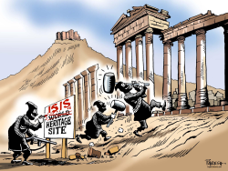 ISIS HERITAGE SITES by Paresh Nath