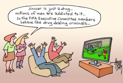 SOCCER ADDICTION by Arend Van Dam
