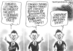 CONSTIPATED GOVERNMENT by Pat Bagley
