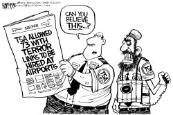 TSA FAILS by Rick McKee