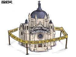 CATHOLIC CHURCH ABUSE SCANDAL LOCAL by Steve Sack