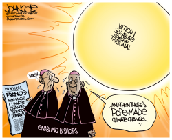 POPE-MADE CLIMATE CHANGE  by John Cole