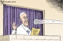 POPE ON CLIMATE CHANGE by Bruce Plante