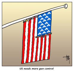 GUN CONTROL NEEDED by Arend Van Dam
