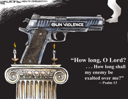 GUN VIOLENCE by Kevin Siers