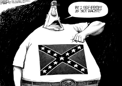 CONFEDERATE FLAG by Nate Beeler