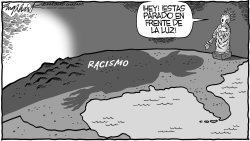 RACISMO EN AMERICA by Bob Englehart