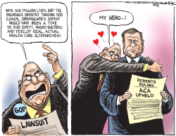 ROBERTS RULING by Kevin Siers