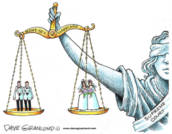 Same-sex marriage legal in US by Dave Granlund