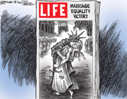 MARRIAGE EQUALITY VICTORY by Kevin Siers