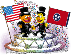TENNESSEE MARRIAGE EQUALITY CELEBRATION by Daryl Cagle