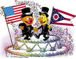 OHIO MARRIAGE EQUALITY CELEBRATION by Daryl Cagle
