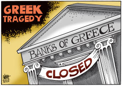 GREEK TRAGEDY,  by Randy Bish