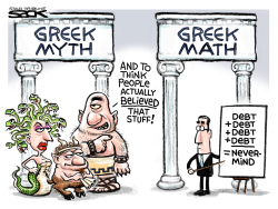 GREECE MYTHMATH  by Steve Sack