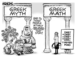 GREEK MYTHMATH  by Steve Sack