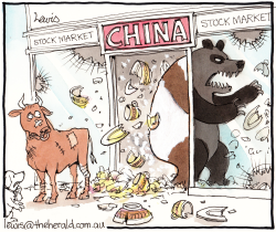 THE BEAR IN THE CHINA SHOP by Peter Lewis