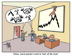 STOCK-MARKET CRASH by Arend Van Dam