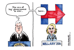 HILLARY AND BIG GOVERNMENT  by Jimmy Margulies