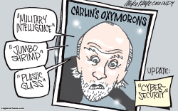 OXYMORONS  by Mike Keefe