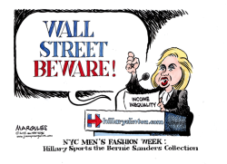 HILLARY AND INCOME INEQUALITY  by Jimmy Margulies