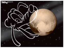 PLUTO FLYBY   by Bill Day