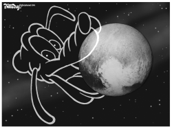 PLUTO FLYBY   by Bill Day