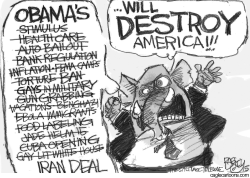 FULL OF SOUND AND FURY by Pat Bagley