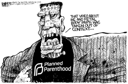 PLANNED PARENTHOOD by Rick McKee