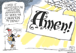 GODLY CANDIDATES  by Pat Bagley