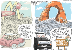 NATIONAL PARKS AND WRECKS  by Pat Bagley