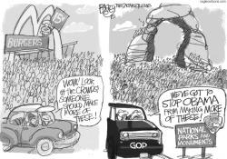 NATIONAL PARKS AND WRECKS  by Pat Bagley