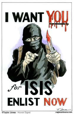 ISIS recruitment poster - For Him  by Taylor Jones
